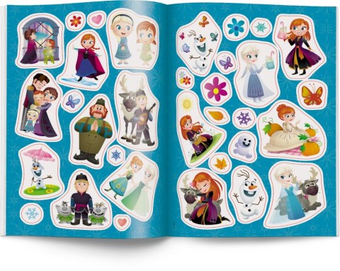 A4 DISNEY MALUCH FROZEN II AUFKLEBER MALBUCH