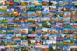 Ravensburger: Puzzle 3000 Teile. - 99 Ansichten von Europa