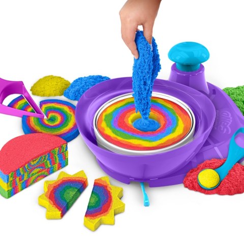 KINETIC SAND ZAKRECONE KOLORY 6063931 PUD3 SPIN MASTER