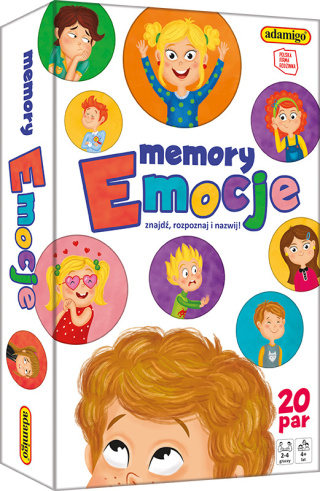 SPIEL EMOTIONEN - ADAMIGO MEMORY ADAMIGO 07660