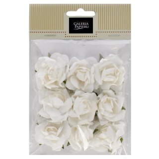 DEKORATIVES ORNAMENT PAP BLUMEN SELBSTKLEBENDE ROSEN WEISS OP9SZT PBH ARGO 252039 GAL ARGO