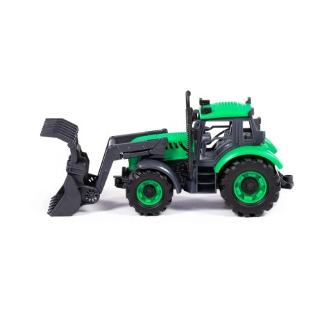 TRAKTOR ŁADOWARKA ROLNICZA 25X12X15 PROGRESS ZIELONY WADER POLESIE 91741 WADP POLESIE