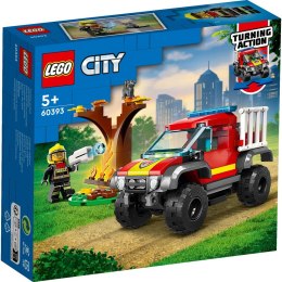 Bausteine City Feuerwehrauto 4x4 LEGO 60393 LEGO