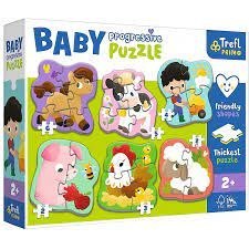 PUZZLE 2,3,4,5,6 EL. FARM PUD TREFL 44000 TR TREFL