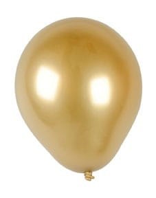 DEKORATIVER BALLON CELEBRATE GOLD CHROM PACK à 8 STK. ARPEX KB4406ZLO ARPEX