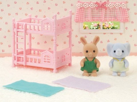 SYLVANIAN SUNNY BUNNY MIT BETT 5551 WB6 EPOCH