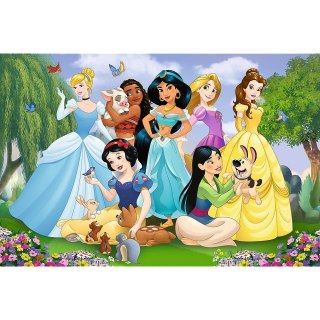 PUZZLE 104 ELEMENTE PRINZESSIN IM GARTEN TREFL 50019 TREF TREFL