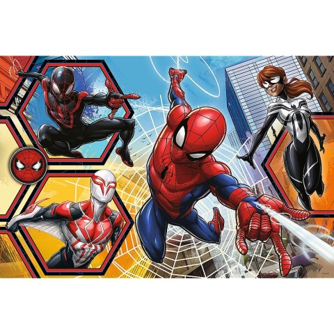 PUZZLE 24 ELEMENTE SUPER MAXI SPIDER MAN TREFL 41006 TREF TREFL