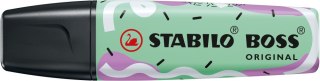 Textmarker STABILO BOSS ORIGINAL PASTEL JU SCHNEE GRÜN STABILO