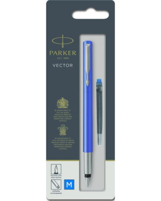 PARKER FÜLLFEDERHALTER VECTOR BLUE BLISTER S0881011