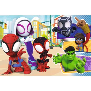 PUZZLE 24 TEILE MAXI SPIDEY UND FREUNDE PUD TREFL 14348 TREF