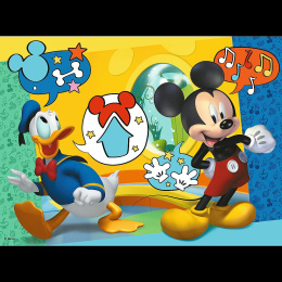 Mickey Mouse und das fröhliche Haus - Puzzle 30 El