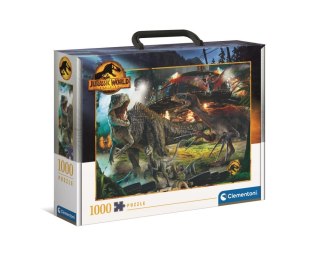 PUZZLE 1000 TEILE KOFFER JURASSIC CLEMENTONI 39699 CLEMENTONI