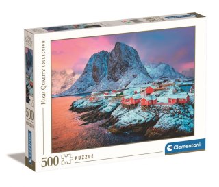 PUZZLE 500 TEILE HAMNOY DORF CLEMENTONI 35144 CLEMENTONI