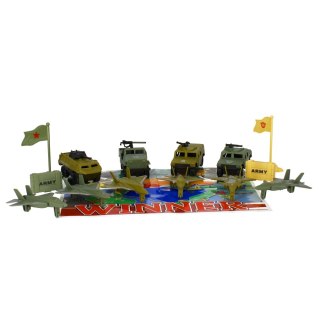 MILITÄR-SET 17PCS 22X27X5 MC PBH 48/96 MEGA CREATIVE