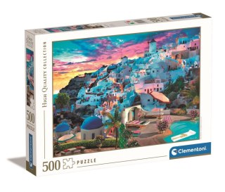 PUZZLE 500 TEILE GRIECHENLAND ANSICHT CLEMENTONI 35149 CLEMENTONI