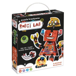 KREATIVES PUZZLE ROBOT LAB CZUCZU BRIGHT JUNIOR MEDIA