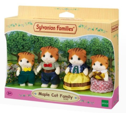 SYLVANIAN FAMILY OF MAPLE CATS 5290 WB6 EPOCHE