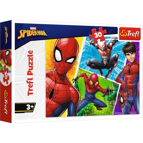 PUZZLE 30 ELEMENTE SPIDER-MAN TREFL 18242 TREF