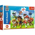 PUZZLE 60 TEILE PAW PATROL READY FOR ACTION TREFL 17321