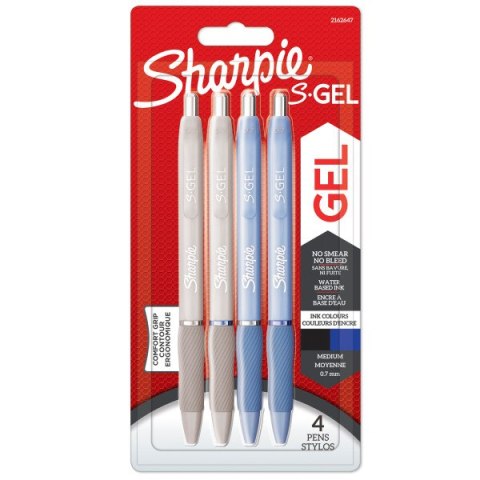 SHARPIE PEN SGEL BLAU & SCHWARZ 4 STÜCK 2162647 PARKER