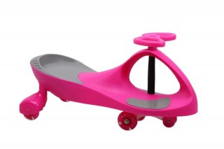 Gravity Rider Swing Car Modell 8097 LED-Gummiräder rosa-grau
