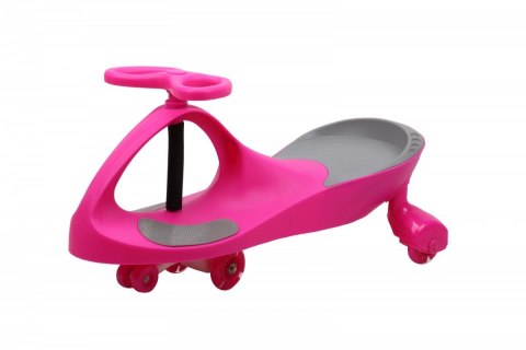 Gravity Rider Swing Car Modell 8097 LED-Gummiräder rosa-grau