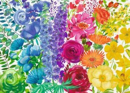 2D-Puzzle Großformat Blumen-Regenbogen 300 Teile