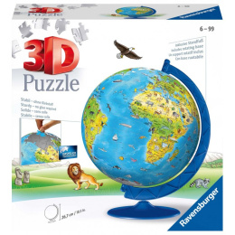 Globus auf Englisch | 3D-Puzzle 180 Teile.