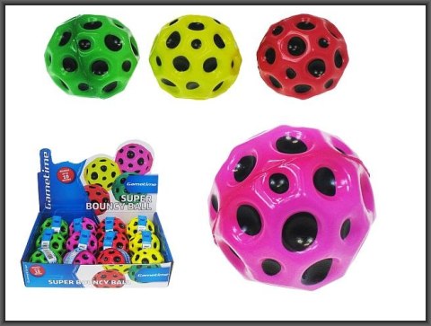 SUPER Bounce GUMMIBALL 7 CM MISCHUNG AUS 4 HIPO-FARBEN