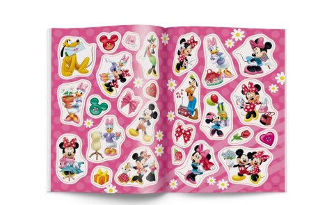 MALBUCH 205X290 DISNEY MINNIE AUFKLEBER AM