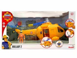 Feuerwehrmann Sam Wallaby II Hubschrauber mit Figur