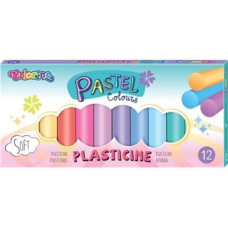 PLASTELINA 12KOL PASTELL COLORINO PUD PATIO 87805PTR