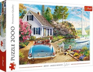 PUZZLE 2000EL WAKACYJNA PRZYSTAŃ PUD TREFL 27124 TR