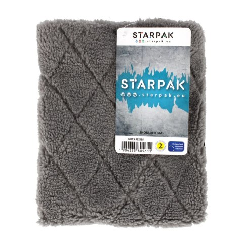 TOREBKA PLUSZOWA GREY STARPAK 482195