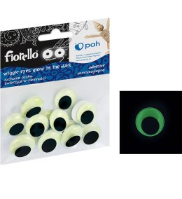 Schwimmende selbstklebende Ösen fluoreszierend 20 mm 15 Stk. Fiorello GR-KE15-20F