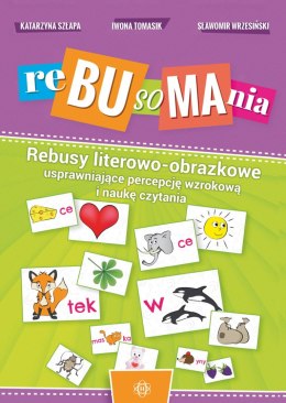 Rebusomania Buchstaben- und Bildrätsel verbessern die visuelle Wahrnehmung und das Lesenlernen