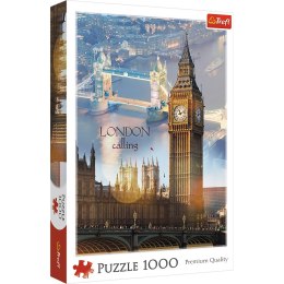PUZZLE 1000 TEILE LONDON IM MORGENGRAUEN TREFL 10395 TR