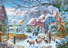 1000-teilige Puzzles Winterspaziergang