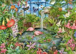 1000-teilige Puzzles FALCON Tropischer Wintergarten