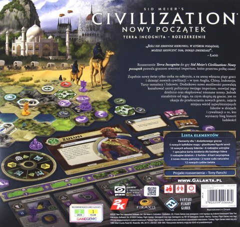 Sid Meier's Civilization: Terra Incognita (polnische Ausgabe)