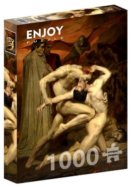 1000-teilige Puzzles Dante und Vergil in der Hölle von William-Adolphe Bouguereau