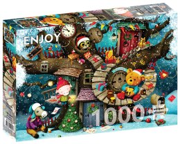 1000-teilige Puzzles Zauber von Weihnachten