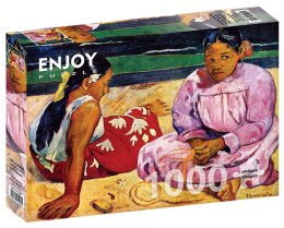 1000-teilige Puzzles Tahitianische Frauen am Strand von Paul Gauguin