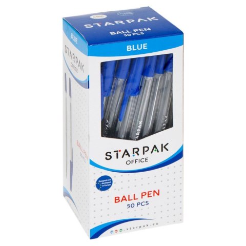 Cristal Lockable Pen - blau - Starpak 144357