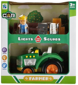 TRAKTOR Z AKCESORIAMI FARMER MEGA CREATIVE 500633