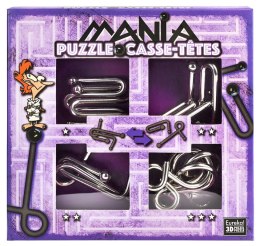 Metallpuzzles 4-tlg. PUZZLE MANIA LILA SET