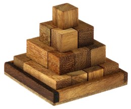 Das Holzpuzzle der Inka-Pyramide