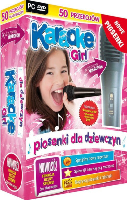 Karaoke Girl Headset mit Mikrofon (PC-DVD)