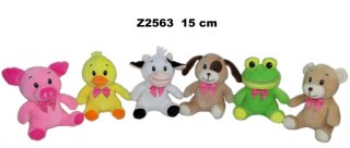 TIERPLÜSCHSPIELZEUG 14CM SA MIX Z2563 SONNTAG